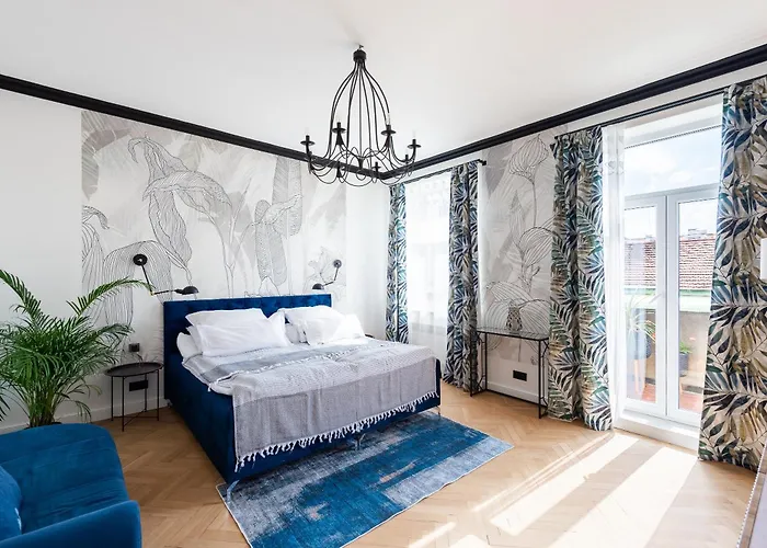 Appartement Luxury With A Balcony And A Terrace Prague